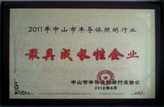 Honorary certificate